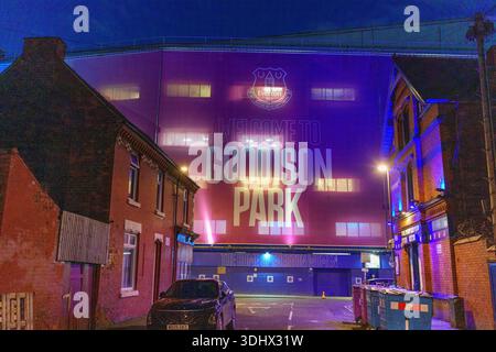 Liverpool, Royaume-Uni, 23 janvier 2026 : Goodison Park avant Everton Women vs Brighton Women dans le WSL à Goodison Park, Adam Edwards/Alamy Live News Banque D'Images