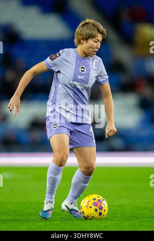 ROYAUME-UNI. 23 janvier 2026. Everton FC v Brighton FC Barclays Super League GOODISON PARK ANGLETERRE - 23 janvier 2026 Kiko Seike de Brighton lors du match de Super League féminine Barclays entre Everton FC et Brighton FC au Goodison Park le 23 janvier 2026 à Liverpool, Angleterre. Crédit : ALAN EDWARDS/Alamy Live News Banque D'Images
