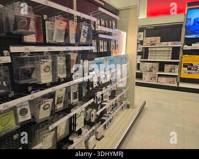 Visiter le magasin de la chaîne de détaillants Target Banque D'Images