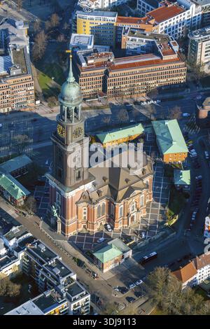 Michaelis, vue aérienne Banque D'Images