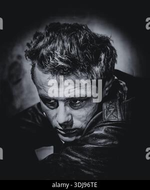 james Dean s'est rebellé sans cause Banque D'Images
