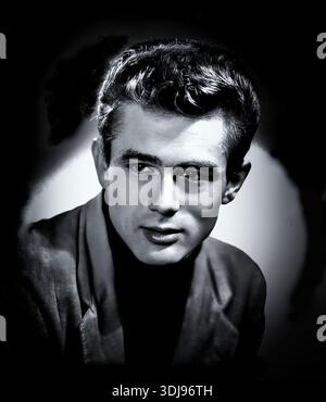 james Dean s'est rebellé sans cause Banque D'Images