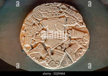 Coyolxauhqui, Templo Mayor Museum, Mexico, Mexique. Banque D'Images