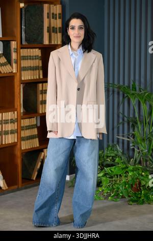 Rome, Italie. 27 janvier 2026. Levante assiste au photocall de la série télévisée Rai L'invisibile-la cattura di Matteo Messina Denaro au centre Rai via Alessandro Severo. Crédit : SOPA images Limited/Alamy Live News Banque D'Images
