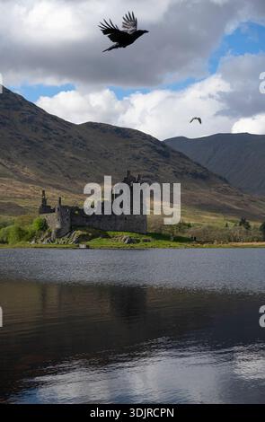 Kilchurn Castle, Scotland Banque D'Images
