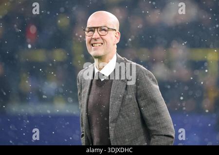 Dortmund, Allemagne 28 janvier 2026 : Ligue des Champions - 2025/2026 - Borussia Dortmund v. Inter Milan sur la photo : Borussia Dortmund Directeur général Carsten Cramer (Borussia Dortmund) Banque D'Images