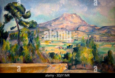Montagne Sainte-victoire, de Paul Cézanne, vers 1890 Banque D'Images