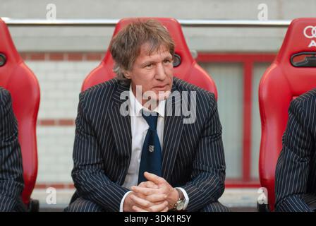 Amsterdam, pays-Bas 5 mai 2008 Eredivisie jeu AFC Ajax vs Heerenveen. Jouez pour une place dans la Ligue des Champions. Gertjan Verbe, entraîneur de Heerenveen Banque D'Images