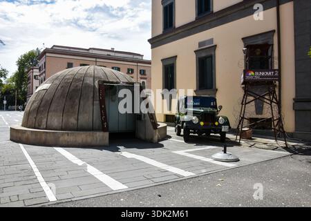 Albanie Tirana Bunk Art Bunk'Art 2 Banque D'Images