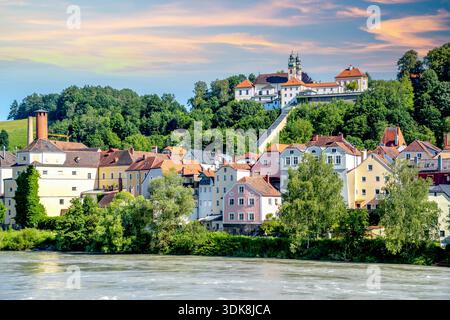 Vieille ville de Passau, Allemagne Banque D'Images