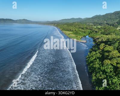 Tambor Beach Serenity, Paquera, Costa Rica Banque D'Images