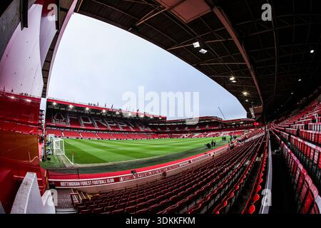 City Ground, Nottingham, Royaume-Uni, 1er février 2026. Nottingham, Royaume-Uni. 1er février 2026. Vue générale de City Ground avant le match de premier League Nottingham Forest vs Crystal Palace au City Ground, Nottingham, Royaume-Uni, 1er février 2026 (photo par Alfie Cosgrove/News images) crédit : News images LTD/Alamy Live News Banque D'Images