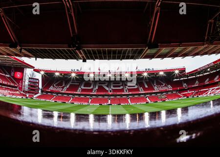 City Ground, Nottingham, Royaume-Uni, 1er février 2026. Nottingham, Royaume-Uni. 1er février 2026. Vue générale de City Ground avant le match de premier League Nottingham Forest vs Crystal Palace au City Ground, Nottingham, Royaume-Uni, 1er février 2026 (photo par Alfie Cosgrove/News images) crédit : News images LTD/Alamy Live News Banque D'Images