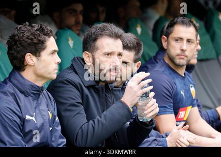 Espagnol la Liga EA Sports match de football Betis vs Valencia au stade la Cartuja à Séville, Espagne. 1er février 2026. JORNADA 22 LIGA EA SPORTS 900/cordon Press Credit : CORDON PRESS/Alamy Live News Banque D'Images