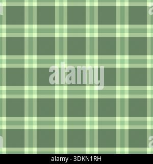 Tartan de contrôle de plaid de produit, fond vectoriel de textile clairsemé. Tissu de texture de motif mère sans couture dans la palette de couleurs vertes et claires. Illustration de Vecteur