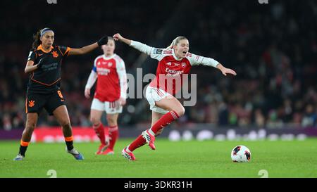 Londres, Royaume-Uni. 1er février 2026. Londres, Angleterre, 1er février 2026 : Alessia Russo (23 Arsenal) s'est faufilée lors de la finale de la Coupe des Champions de la FIFA 2026 entre Arsenal et SC Corinthians à l'Emirates Stadium à Londres, en Angleterre. (Photo de Jay Patel/Sports Press photo/SPP) crédit : SPP Sport Press photo. /Alamy Live News Banque D'Images