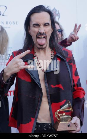 Hollywood palladium le 1er février 2026 à Los Angeles, Californie. Nuno Bettencourt assiste à la 7e soirée annuelle Jam for Janie GRAMMY Awards au Hollywood palladium le 1er février 2026 à Los Angeles, en Californie. Photo : Crash/imageSPACE /MediaPunch crédit : MediaPunch Inc/Alamy Live News Banque D'Images