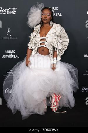 01 février 2026 - Los Angeles, Californie -Theodora. After Party d'Universal Music Group célébrant la 68e cérémonie des GRAMMY Awards aux studios Nya de Los Angeles. Crédit photo : AdMedia Banque D'Images