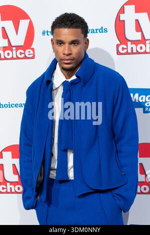 Londres, Royaume-Uni. 2 février 2026. Cach Mercer participe aux TV Choice Awards au Hilton Park Lane. Cristina Massei/Empics/Alamy Live News Banque D'Images
