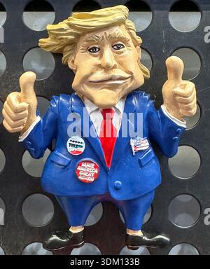 DONALD TRUMP MERCHANDISING NEW YORK USA Banque D'Images