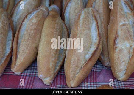 pain turc dans une boulangerie Banque D'Images