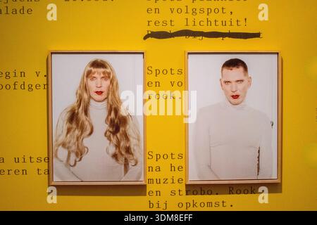Autoportrait photo série Andy Warhol Erwin Olaf à Amsterdam pays-Bas 16-1-2026 Banque D'Images