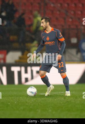 Monza, Italie. 04th Feb, 2026. Henrikh Mkhitaryan du FC Inter lors du quart de finale de la Coppa Italia, match de football entre le FC Inter et le Torino FC le 4 février 2026 au stade U-Power, Monza Italie. Crédit : Nderim Kaceli/Alamy Live News Banque D'Images