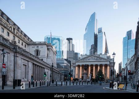Angleterre, Londres, Skyline vide City of London Banque D'Images