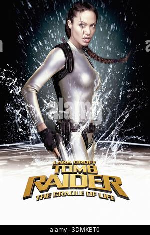 Lara Croft Tomb Raider The Cradle of Life (2003) affiche de cinéma originale Banque D'Images