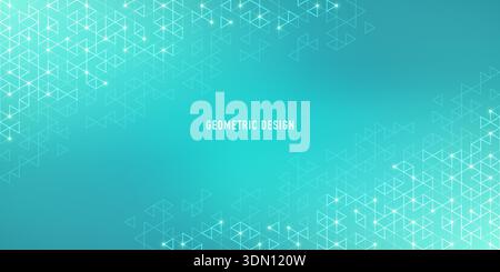 Fond vectoriel abstrait avec un motif géométrique de formes triangulaires. Elément de conception graphique Illustration de Vecteur