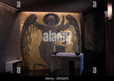 La chapelle du Christ à Gethsémané, cathédrale de Coventry, Angleterre, Royaume-Uni Banque D'Images