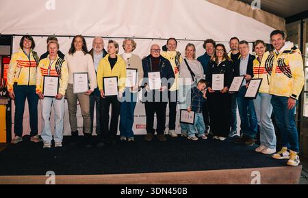 Sandrine Billiet, ancienne judoka belge Marie Isabelle Lomba, belge Hanna Marien, ancienne athlète Baron Gaston Roelants, ancienne rameuse belge Ann Haesebrouck, Harry Van Barneveld, Gella Vandecaveye, ancienne judoka belge Ulla Werbrouck, Sébastien Godefroid, entraîneur belge Evi Van Acker, ancienne athlète belge Kim Gevaert, président du BOIC-COIB Jean-Michel Saive et président du BOIC-COIB du BOIC-COIB's Brandefroid's Olympim février 2026 février lors de l'Association olympique Brandefrock. Près d’une centaine d’Olympiens belges se réuniront aujourd’hui pour l’hiver Banque D'Images