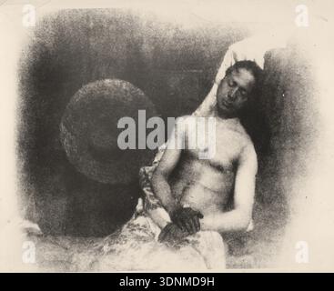Hippolyte Bayard Autoportrait en homme noyé 1840 1965 Banque D'Images