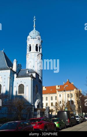 Church of St. Elizabeth, a.k.a Blue Church, Hungarian-Secessionist (Jugendstil, Art Nouveau) Catholic church, Old Town, Bratislava, Slovakia Banque D'Images