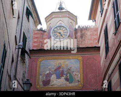 finalborgo village médiéval en ligurie riviera italienne Banque D'Images