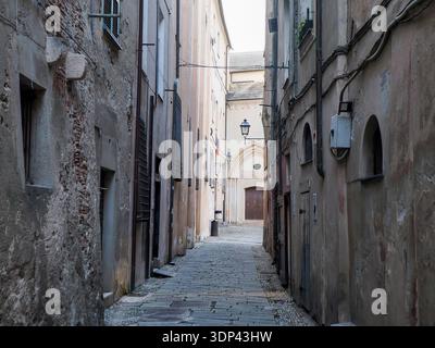 finalborgo village médiéval en ligurie riviera italienne Banque D'Images