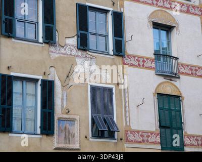 finalborgo village médiéval en ligurie riviera italienne Banque D'Images