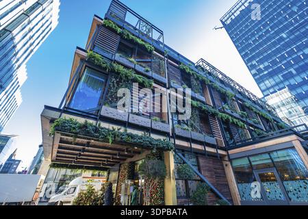 Manchester, Royaume-Uni - 29 novembre 2019 - Vue extérieure de l'Ivy Restaurant et brasserie, Spinningfields Manchester Banque D'Images
