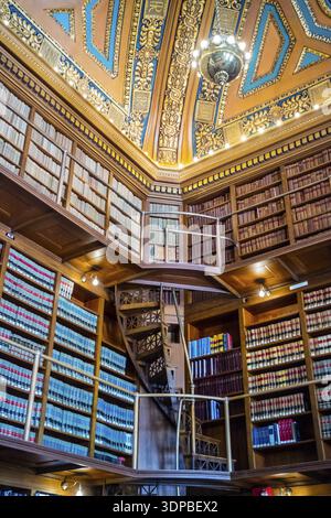 Providence, RI, le 29 août 2018 : La bibliothèque d'État de Rhode Island Banque D'Images