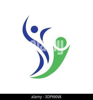 Modèle de conception de logo de soins de santé Pro Vector Illustration de Vecteur