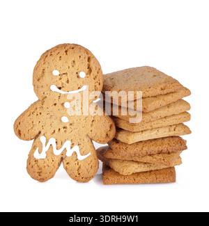 Gingerbread Man cookie Banque D'Images