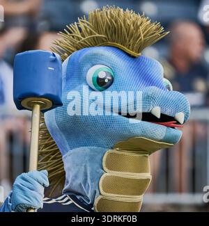 CHESTER, PA, États-Unis - 16 JUILLET 2025 : match de saison régulière de la MLS entre Philadelphia Union et CF Montréal au Subaru Park. ***USAGE ÉDITORIAL SEULEMENT*** Banque D'Images