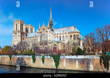 Notre-Dame, Paris, France Banque D'Images