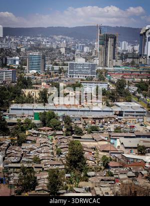 Stadtansicht Addis Abeba Addis Abeba Aethiopien *** vue de la ville Addis Abeba Addis Abeba Ethiopie Copyright : xThomasxKoehlerx Banque D'Images