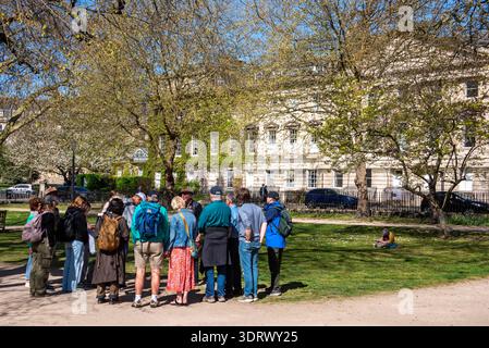 Queen Square, Bath, Royaume-Uni Banque D'Images