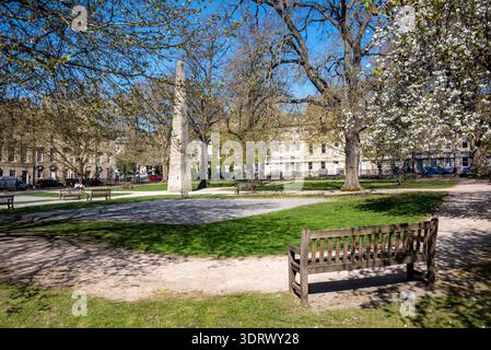 Queen Square, Bath, Royaume-Uni Banque D'Images