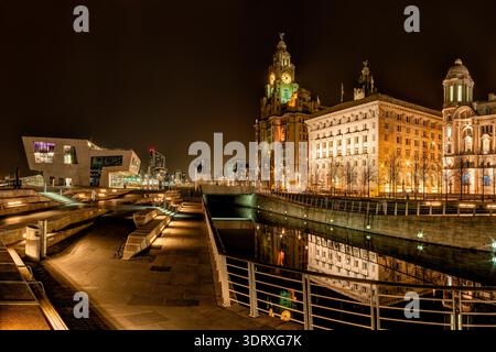 Liverpool Cunard Building Banque D'Images