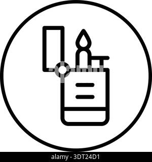 Illustration de conception d'icône de vecteur plus léger Illustration de Vecteur