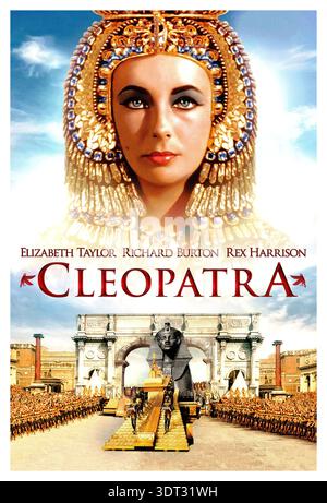 ELIZABETH TAYLOR dans CLEOPATRA (1963), dirigée par JOSEPH L. MANKIEWICZ. Crédit: 20th CENTURY FOX / Album Banque D'Images