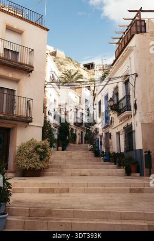 Vue d'Alicante, Espagne - janvier 2026. Banque D'Images